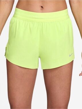 Nike Women’s Neon Lime Running Shorts